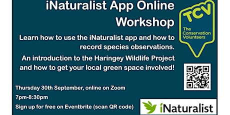 iNaturalist App Introduction: Haringey, London primary image