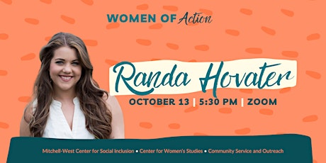 Women of Action with Randa Hovater primary image