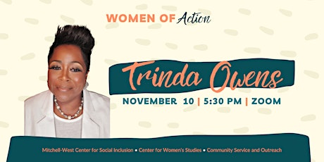 Women of Action with Trinda Owens primary image