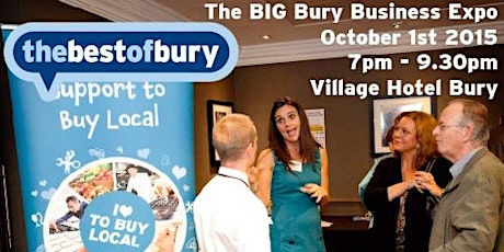 The BIG Bury Business Expo - October 2015 primary image