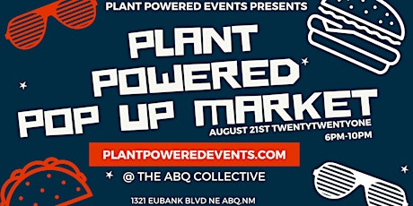 Plant Powered Pop Up Market