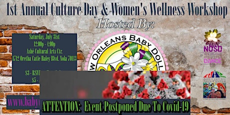 New Orleans Baby Doll Ladies Open-House Culture Day &  Dance Workshop primary image