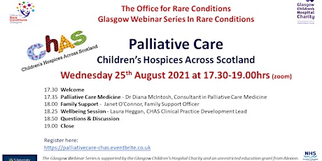 Glasgow Series in Rare Conditions: Palliative Care- CHAS