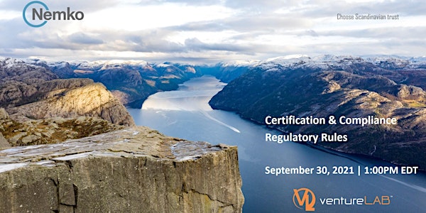 Certification & Compliance Regulatory Rules with Nemko