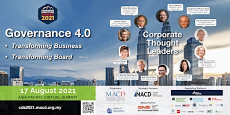 Corporate Directors Summit 2021 - Governance 4.0 primary image