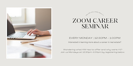 Zoom Career Seminar tickets