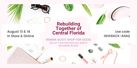 Rebuilding Together Shop for Good  at Kendra Scott primary image