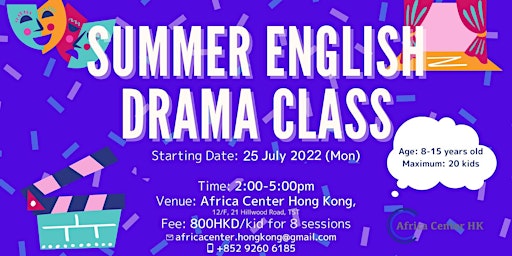 Summer English Drama Class