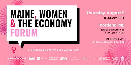 Maine, Women & The Economy Forum