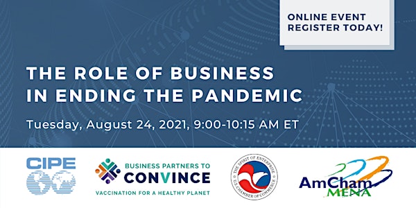 The Role of Business in Ending the Pandemic