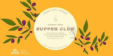 Gourmet Vegan Supper Club in our Southsea Home primary image