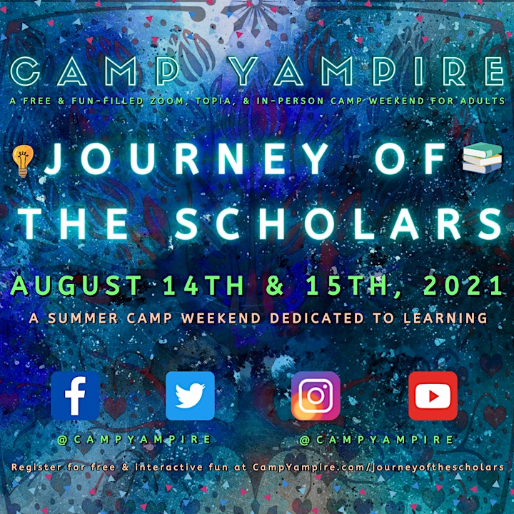Camp Yampire: Journey of the Scholars (Sunday Session - Online) image