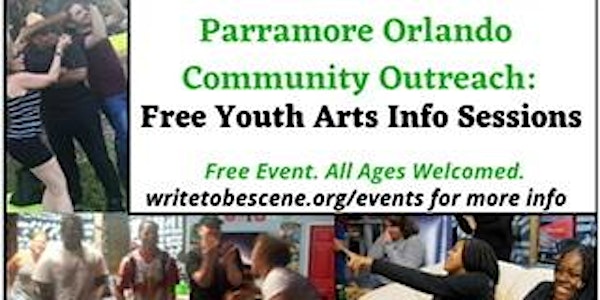 Parramore Community Outreach Nights: Youth Arts Info Sessions