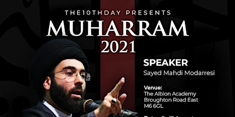 Muharram Majaalis 2021 with Sayed Mahdi Modarresi primary image