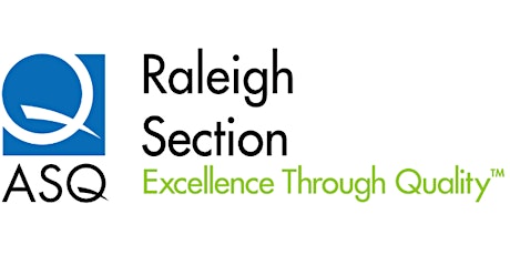 Imagem principal de ASQ Raleigh Six Sigma Special Interest Group meeting -- August 24, 2021