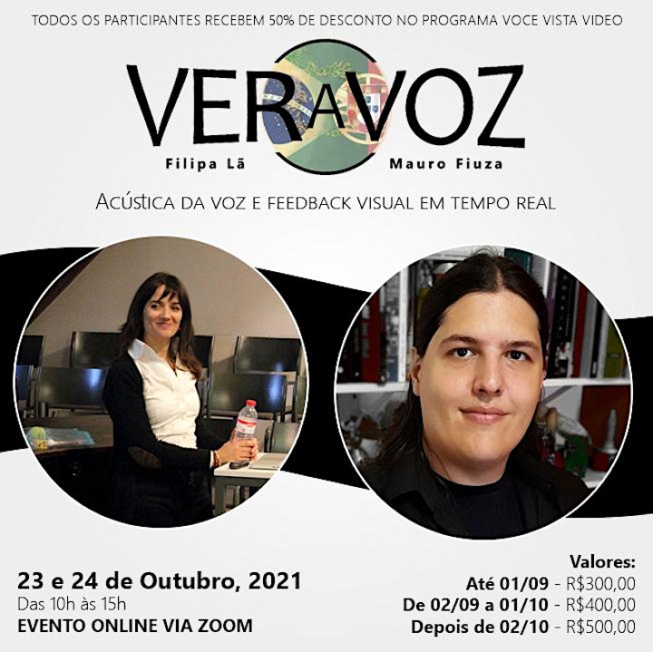 Imagem do evento Ver a Voz - Com Filipa Lã e Mauro Fiuza