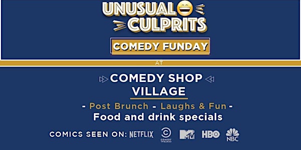 Half Price Tickets to Comedy Funday