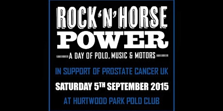 Imagen principal de Rock 'n' Horsepower in support of Prostate Cancer UK