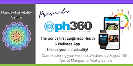 Personalised Health 360 - The key to your health has always been you.... primary image