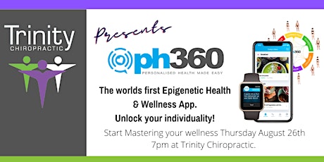Personalised Health 360 - The Key to your health has always been you...... primary image
