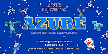 AESIR Presents: Azure (AESIR's 5th Year Anniversary) primary image