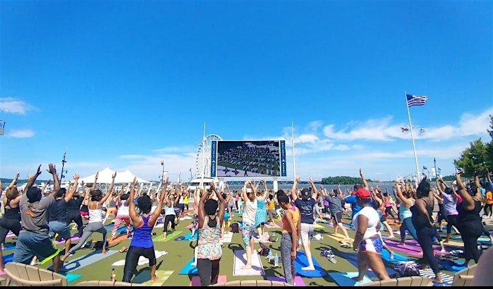 FREE Saturday Morning Yoga at National Harbor image