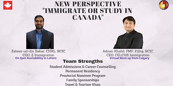 New Perspective - Immigrate or Study In Canada