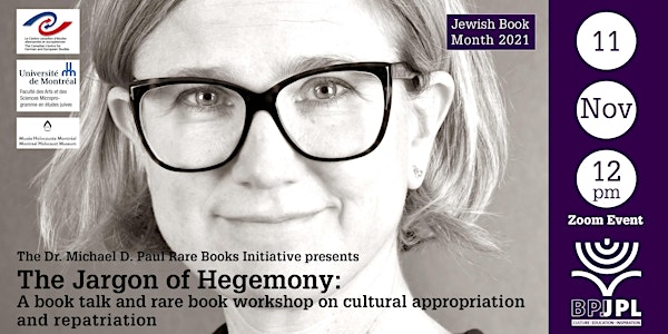 The Jargon of Hegemony: a book talk and rare book workshop