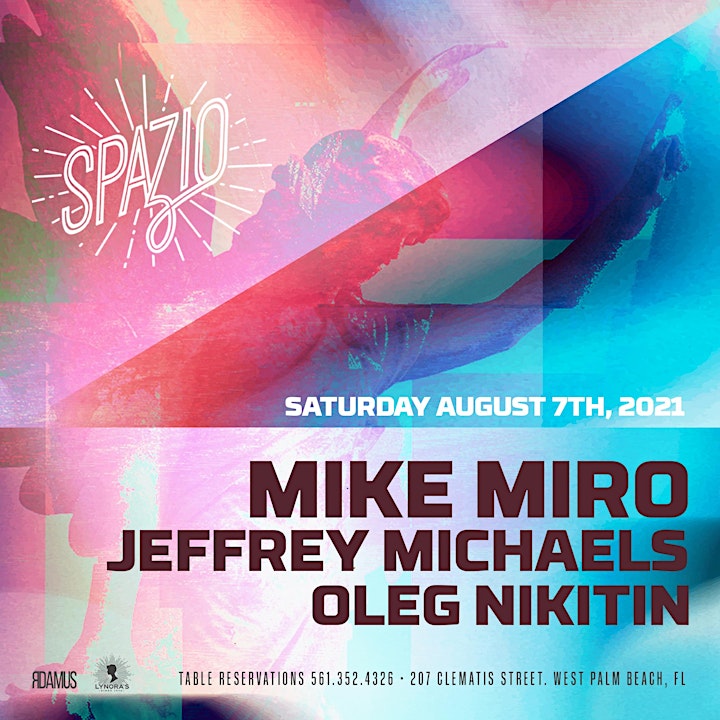 Spazio Presents: Mike Miro, Jeffrey Michaels and Oleg Nikitin image