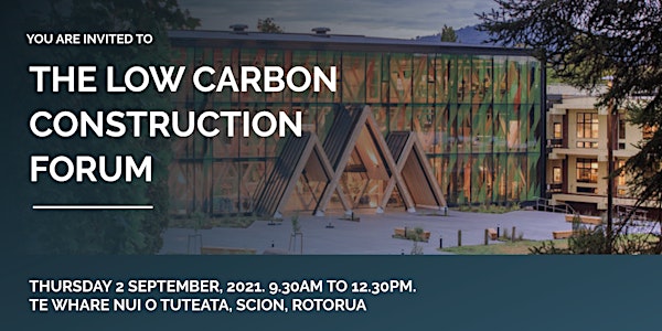 Low Carbon Construction Forum