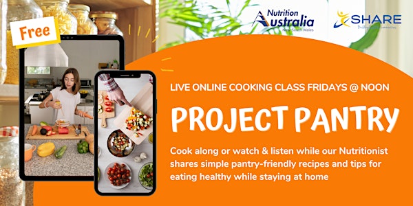 Project Pantry: Free Virtual Healthy Eating Cooking Classes