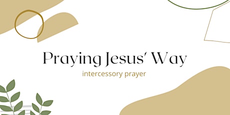 Praying Jesus' Way primary image