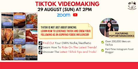 TikTok Videomaking  ft. poptartianacooks primary image
