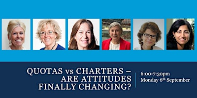 Quotas vs Charters: Are Attitudes Finally Changing?
