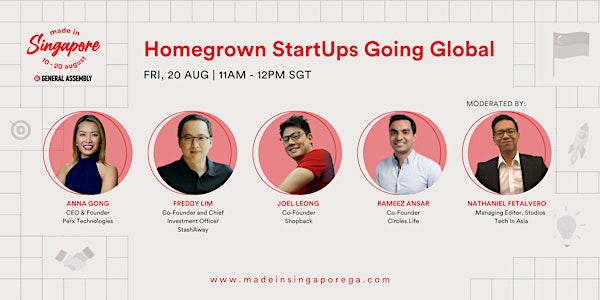 Made in Singapore: Homegrown StartUps Going Global