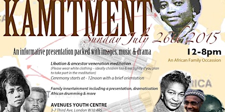 KAMITMENT - WOMEN IN THE PAN-AFRICAN MOVEMENT primary image