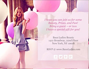 Baus Ladies Beauty- August Girls Night Trunk Show primary image