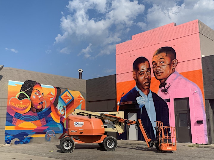 BLKOUT WALLS X Boaz Bikes: North End Mural Tour with Detroit Curated image