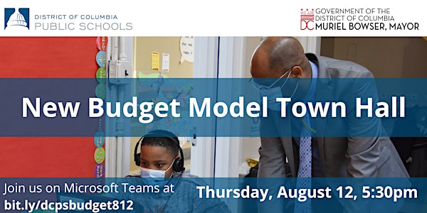 DCPS New Budget Model Town Hall