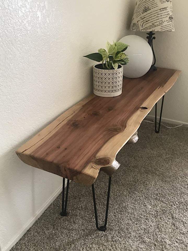 
		MAKE: Live Edge End Table image
