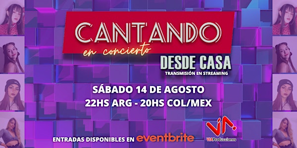 CANTANDO DESDE CASA, En concierto. (LOLA)