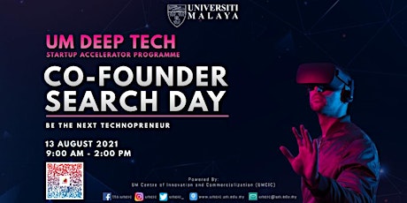 Image principale de UM Deep Tech Startups Co-Founder Search Day 2021