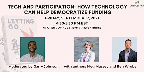 LIVE BOOK EVENT: How Technology Can Help Democratize Funding