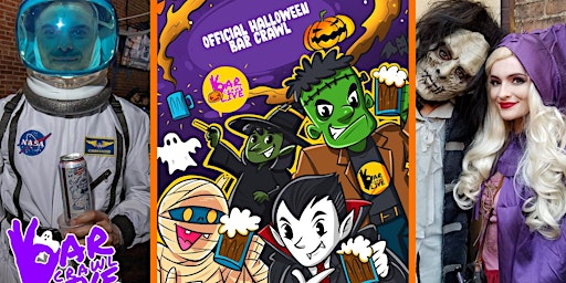 Official Halloween Bar Crawl | New York, NY (3PM-11PM /LAST CHECK-IN 5PM) primary image