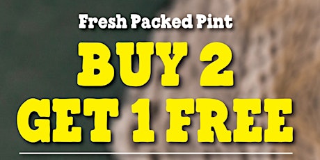 Ben & Jerry's Buy 2 Get 1 Free Fresh Packed Pint primary image