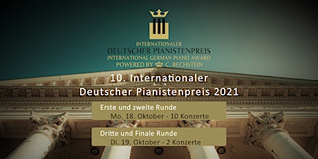 Hauptbild für Livestream Semifinal & Final | 10th International  German Piano Award 2021
