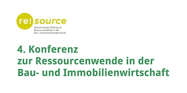 4. Jahreskonferenz der re!source Stiftung e.V.