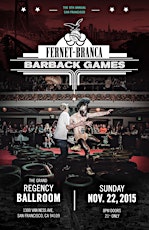 Fernet-Branca Barback Games 2015 - San Francisco