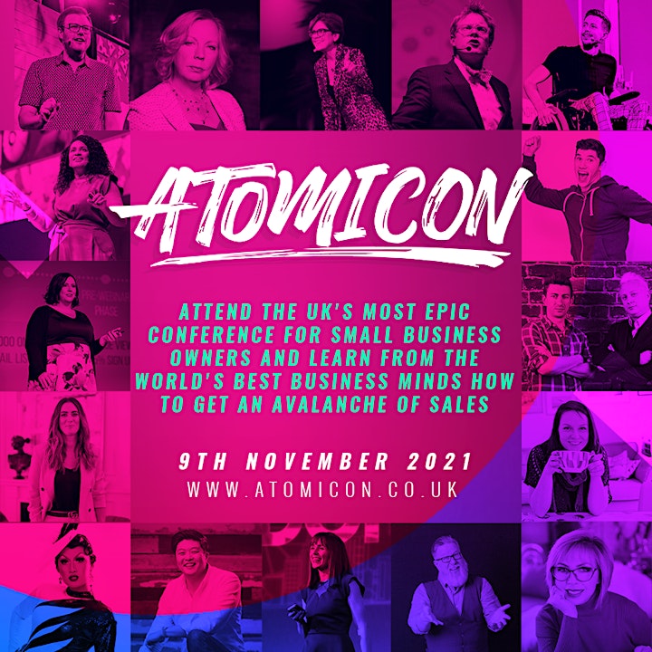 
		ATOMICON 2021 - UKs Leading Small Business Conference image
