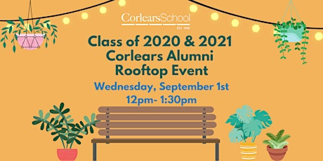 Class of 2020 & 2021 Corlears Alumni Rooftop Event primary image